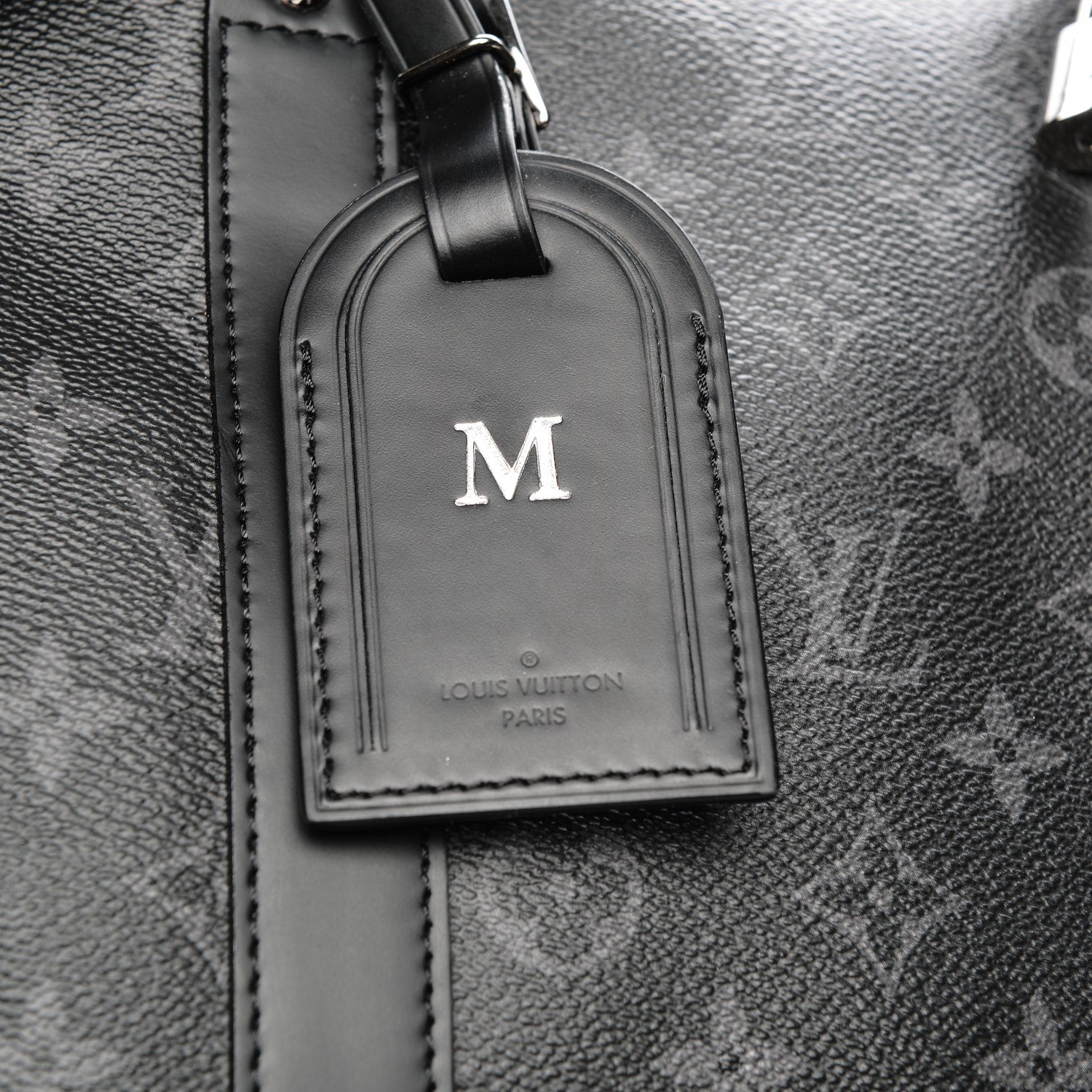 Louis Vuitton Monogram Eclipse Keepall Bandouliere 55 7 of 9