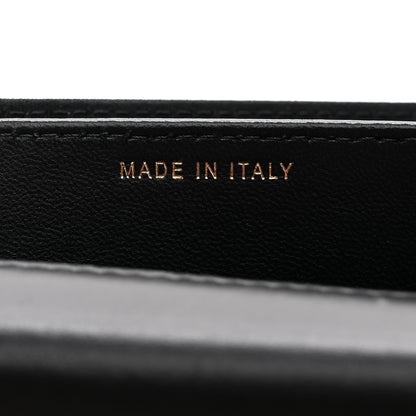 Chanel Lambskin Quilted CC Chic Flap Card Holder Black Gold 7 of 12