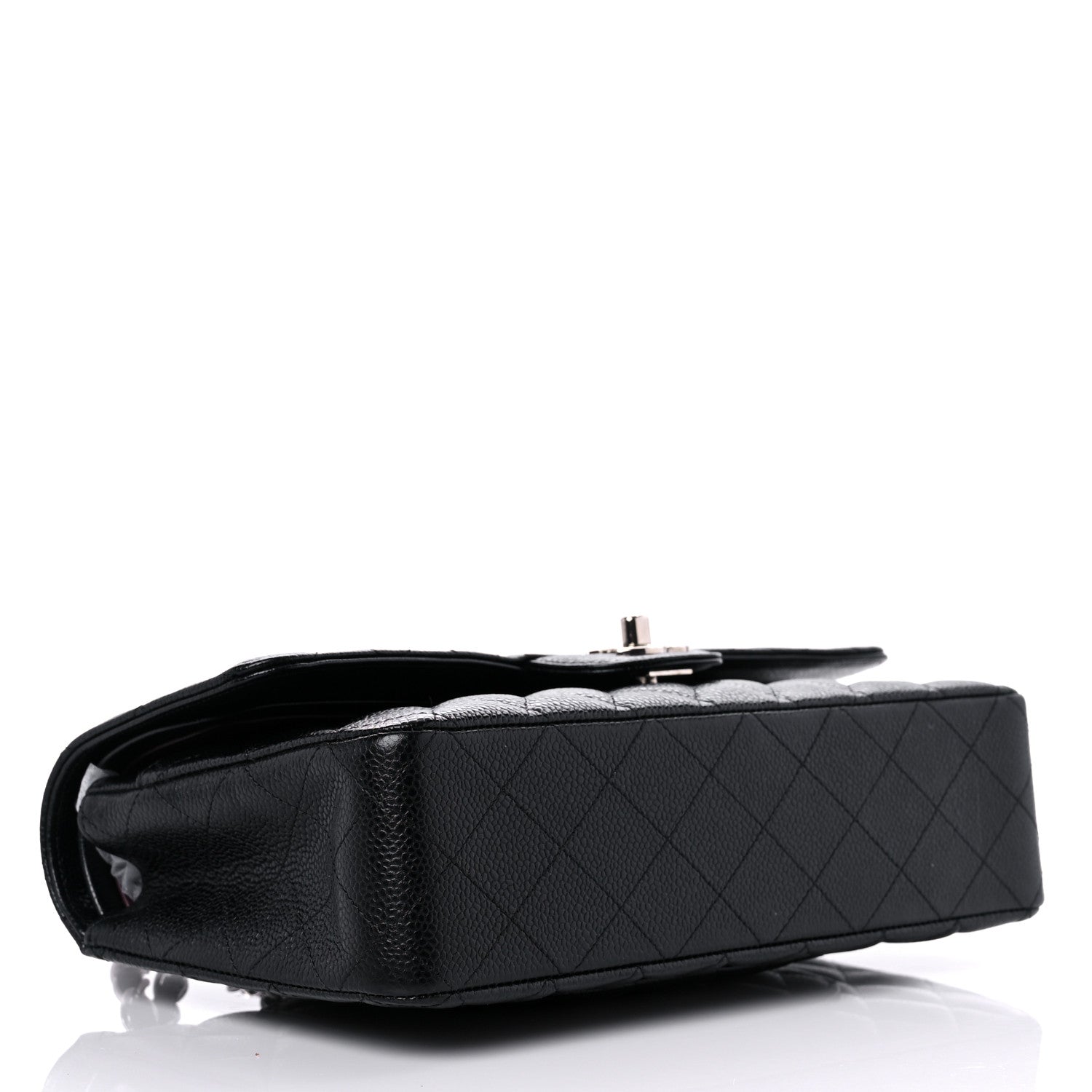 Chanel Caviar Quilted Medium Double Flap Black 4 of 14