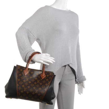 Louis Vuitton Monogram Tote W PM Black 2 of 8