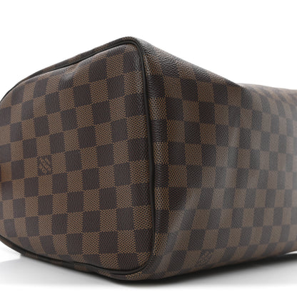 Louis Vuitton Damier Ebene Speedy 30 8 of 9