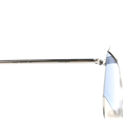 Christian Dior Split 1 Aviator Sunglasses Silver 8 of 8