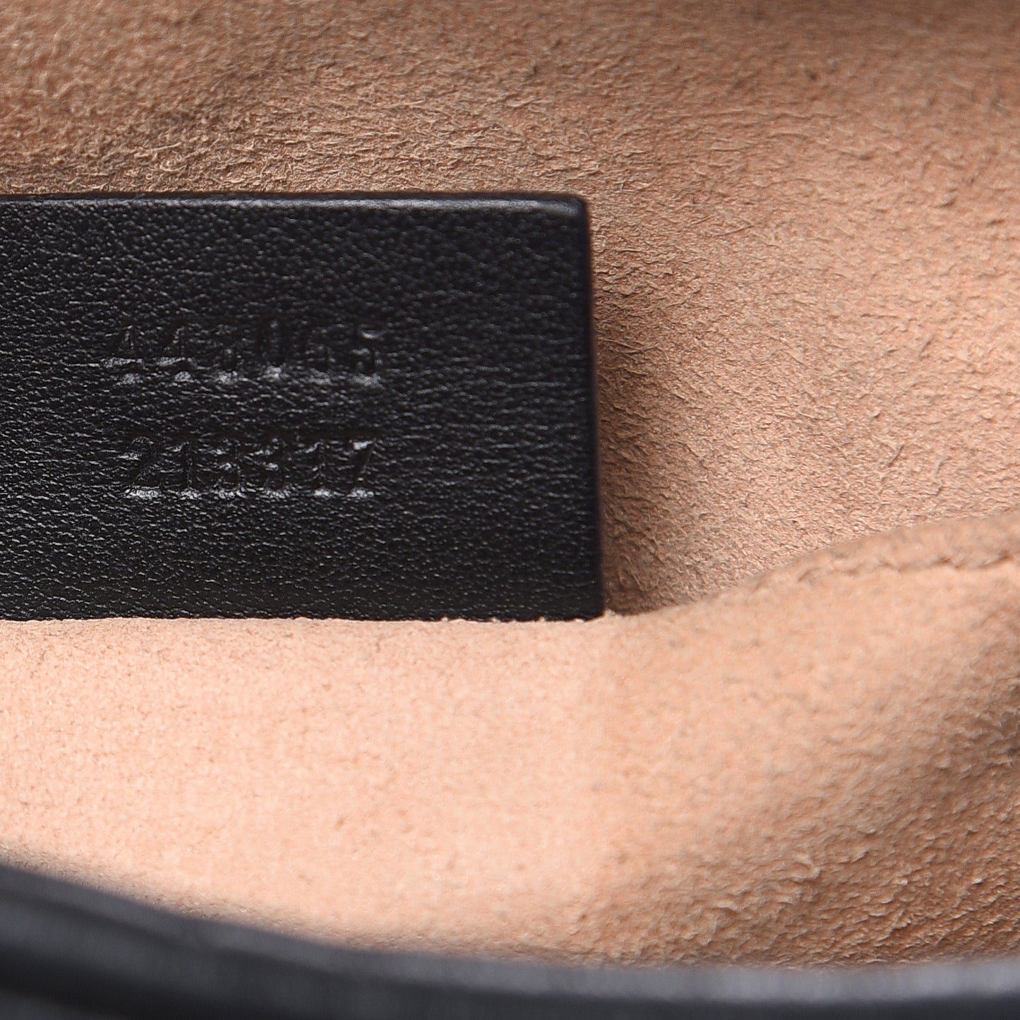 Calfskin Matelasse Mini GG Marmont Chain Shoulder Bag Black
