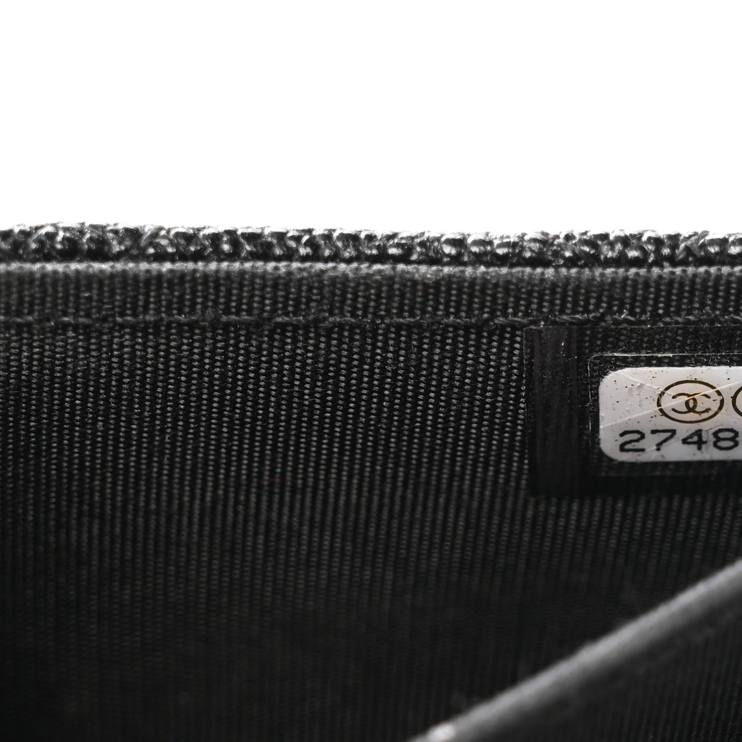Caviar Quilted Boy Flap Card Holder Black
