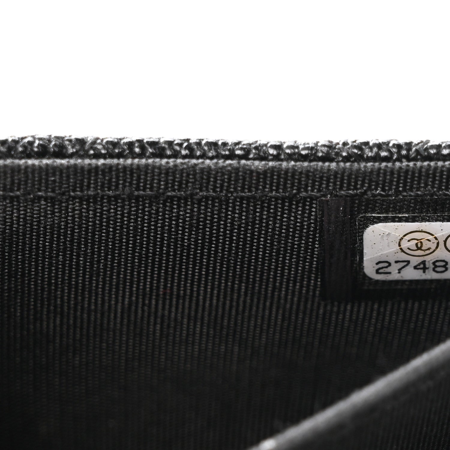 Chanel Caviar Quilted Boy Flap Card Holder Black 8 of 9