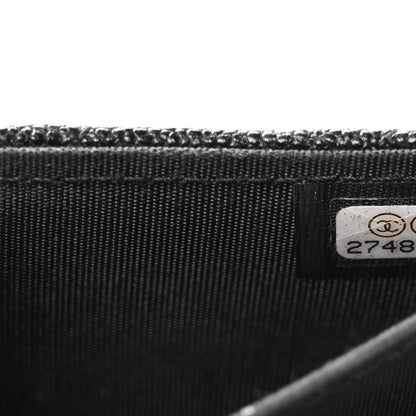 Chanel Caviar Quilted Boy Flap Card Holder Black 8 of 9