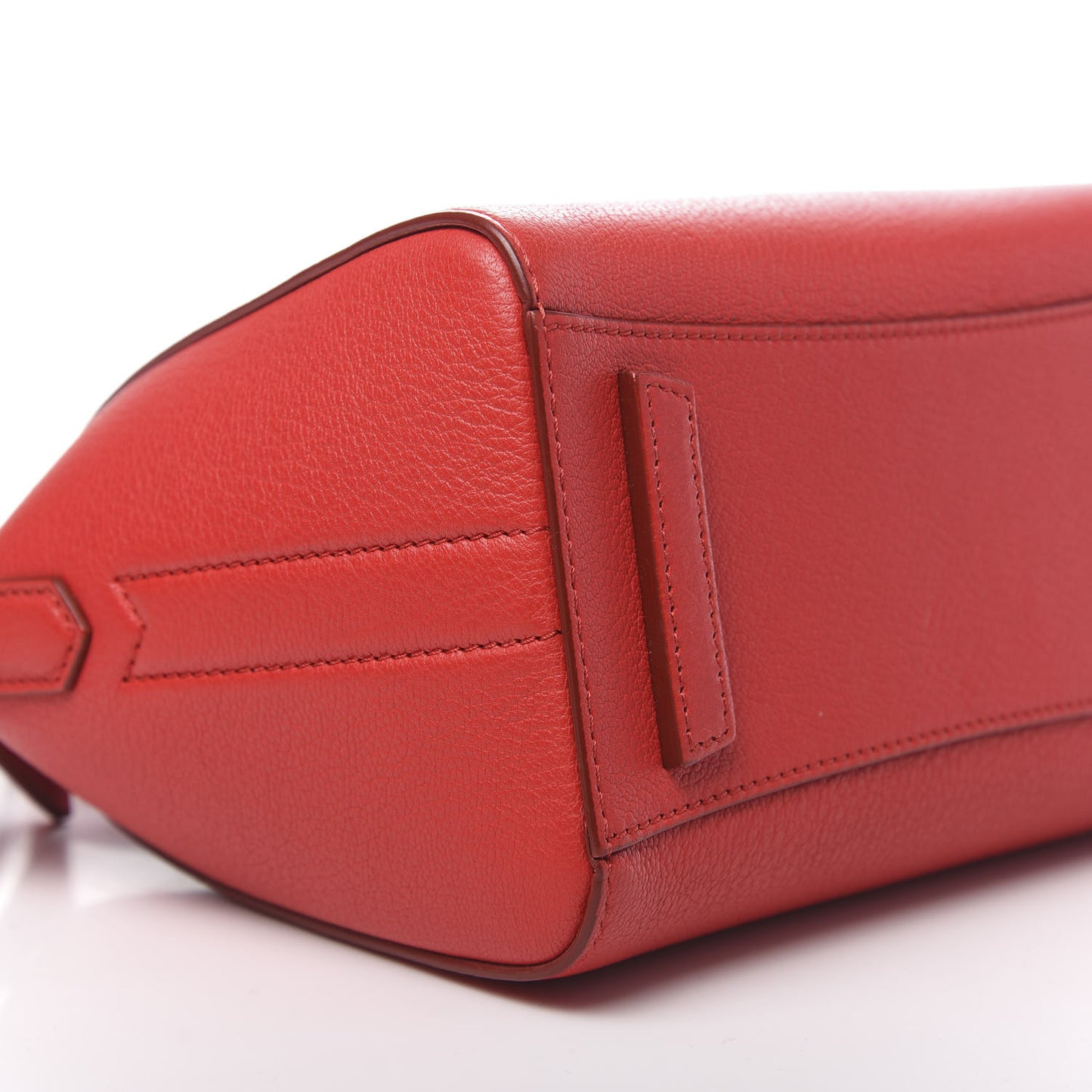 Sugar Goatskin Mini Antigona Medium Red