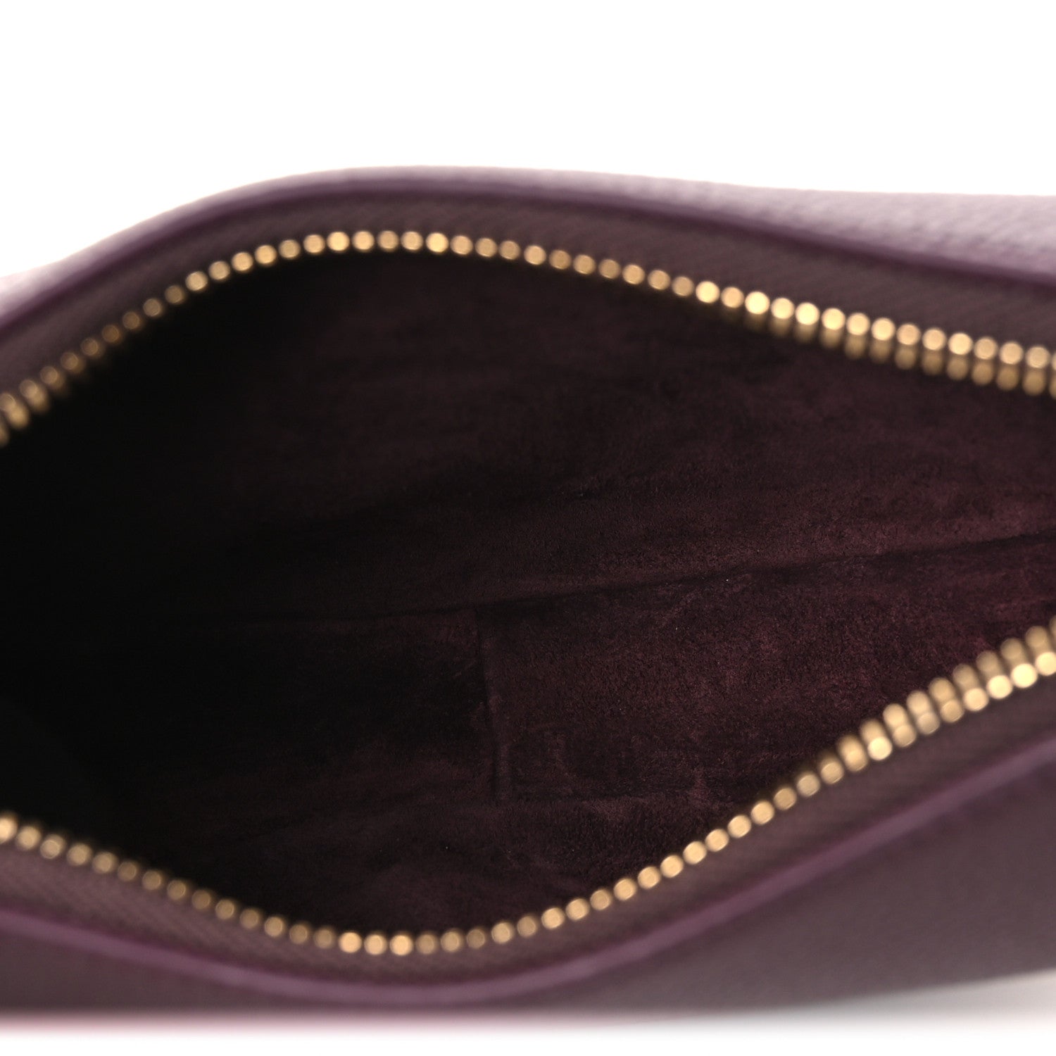 Celine Supple Grained Calfskin Teen Lulu Shoulder Bag Deep Burgundy 5 of 13