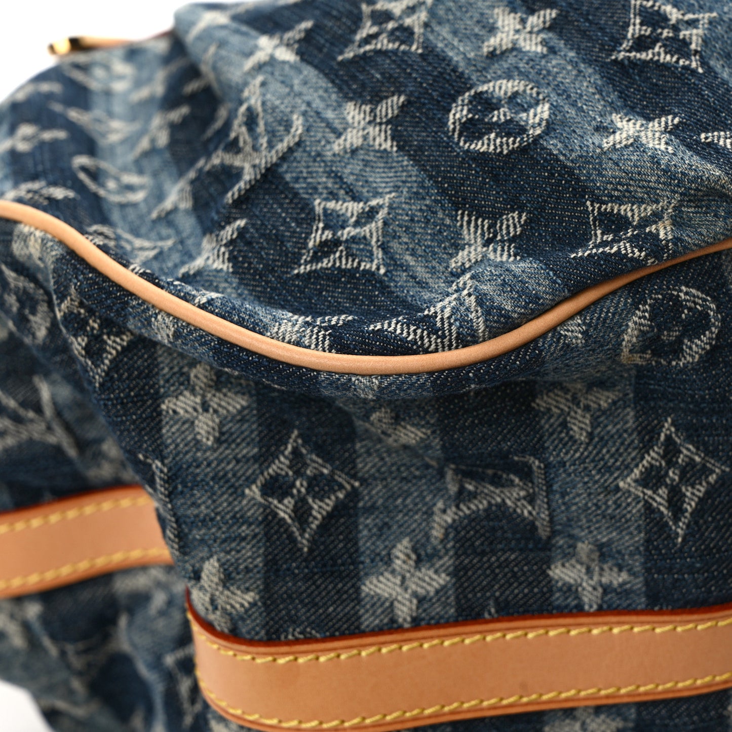 LOUIS VUITTON Denim Raye Cabas GM