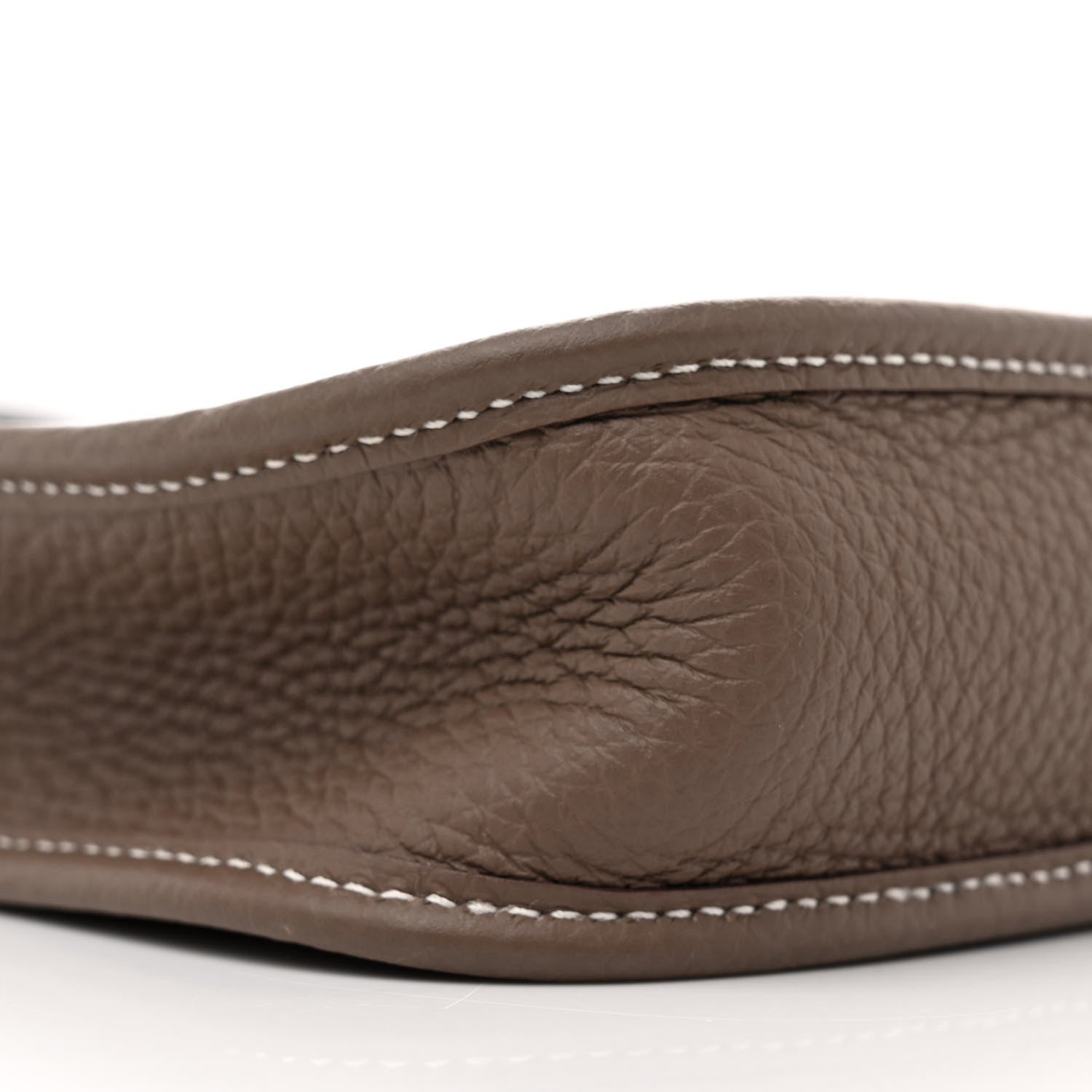 Hermes Taurillon Clemence Amazone Evelyne TPM Etoupe Bleu Indigo 9 of 11