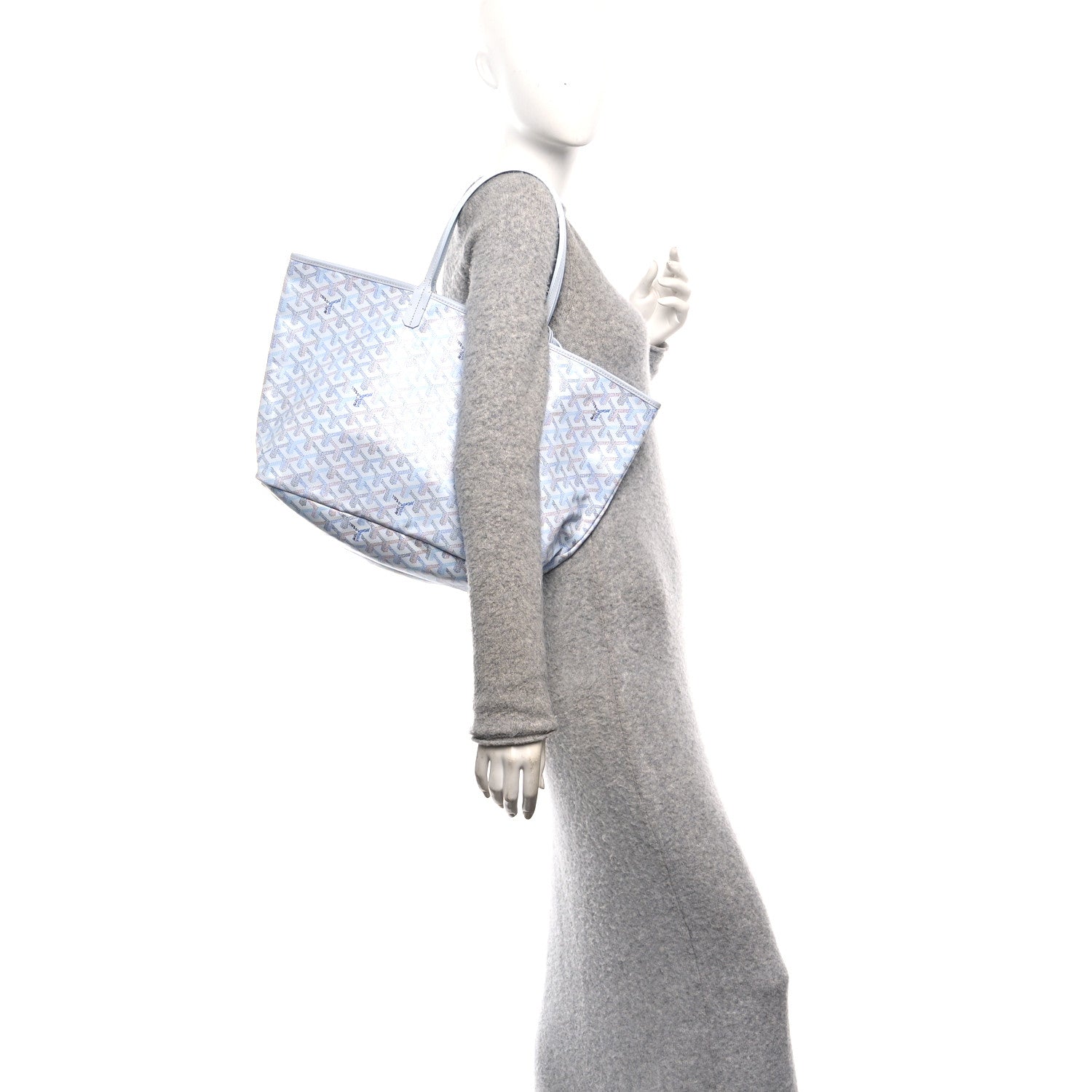 Goyard Goyardine Saint Louis PM Polar Blue 2 of 11