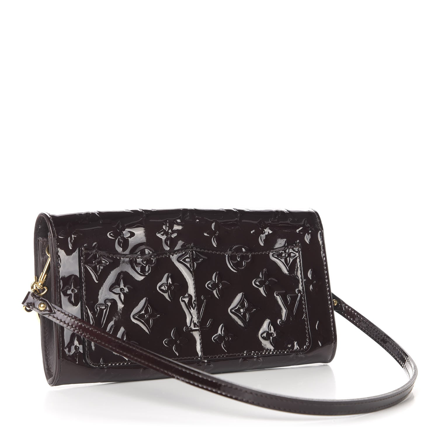 Louis Vuitton Vernis Rossmore MM Amarante 3 of 9