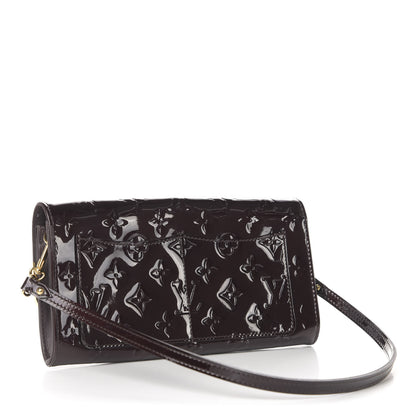 Louis Vuitton Vernis Rossmore MM Amarante 3 of 9