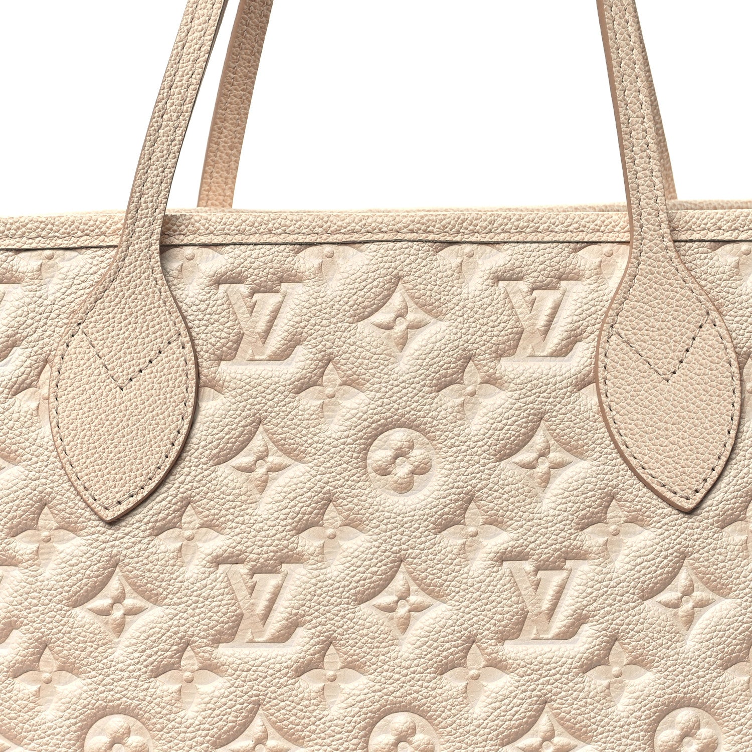 Louis Vuitton Empreinte Monogram Summer Stardust Neverfull MM Beige Clair 7 of 10