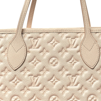 Louis Vuitton Empreinte Monogram Summer Stardust Neverfull MM Beige Clair 7 of 10