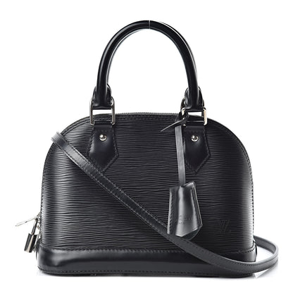 Louis Vuitton Epi Alma BB Black 1 of 13