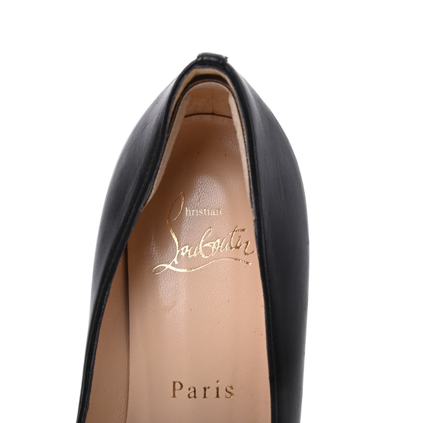 Calfskin VIP Couche Nodo 45 Pumps 36.5 Black Silver