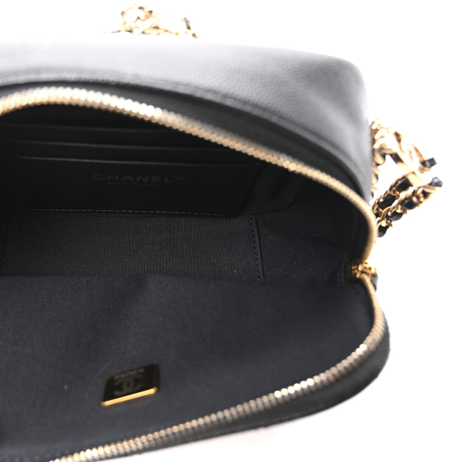 Chanel Caviar Quilted Mini CC You Camera Case Black 5 of 10