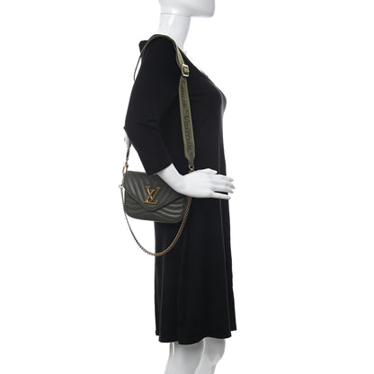 Louis Vuitton Calfskin New Wave Multi Pochette Kaki 2 of 8