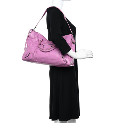 Balenciaga Agneau Classic Hardware City Rose Berlingot 2 of 15