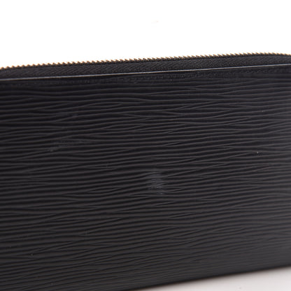 Louis Vuitton Epi Zippy Wallet Black 7 of 7