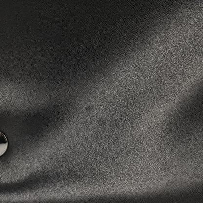 Chanel Lambskin Tweed Maxi Camellia Petals Flap Black 11 of 13