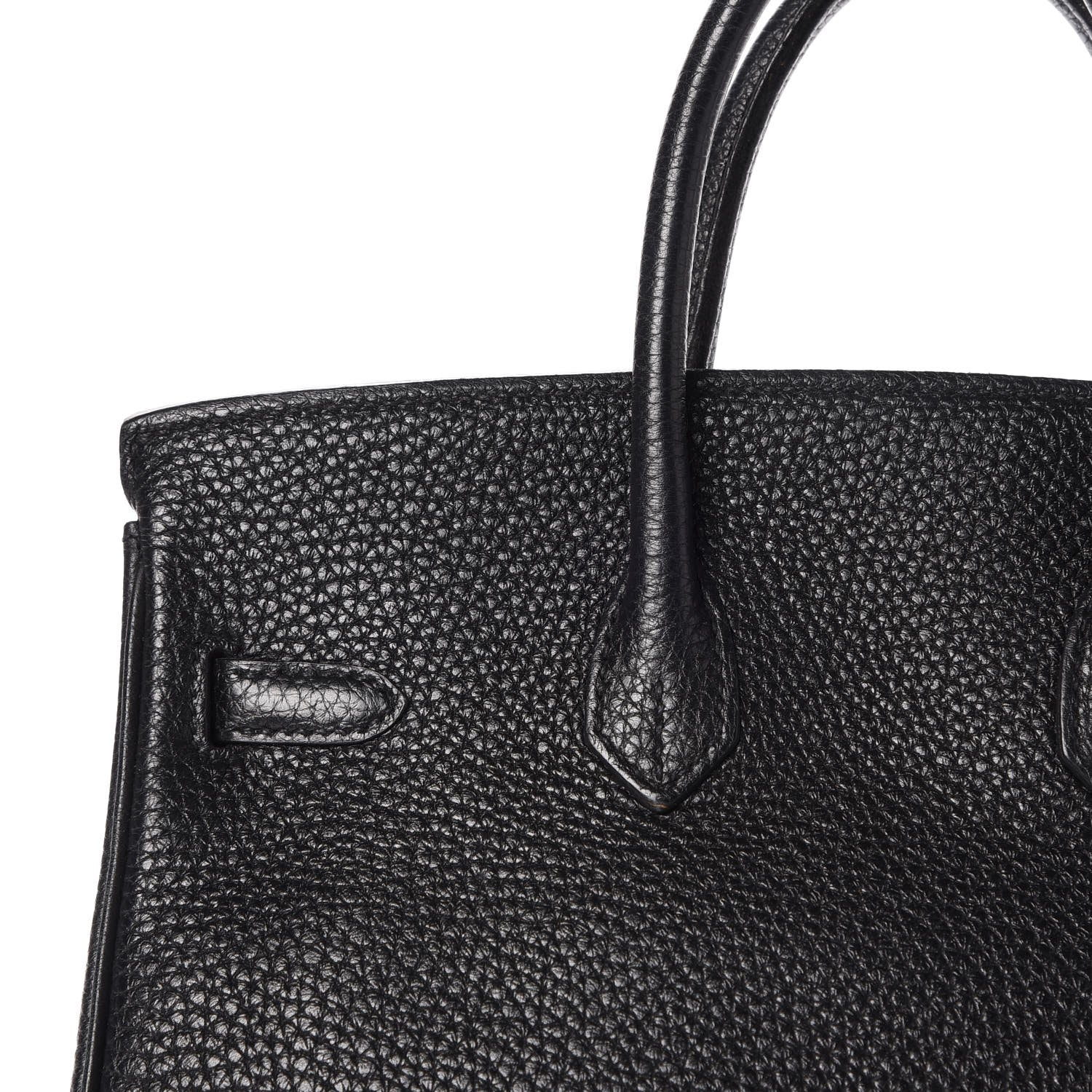 Hermes Togo Birkin 25 Black 34 of 36