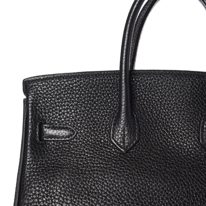Hermes Togo Birkin 25 Black 34 of 36