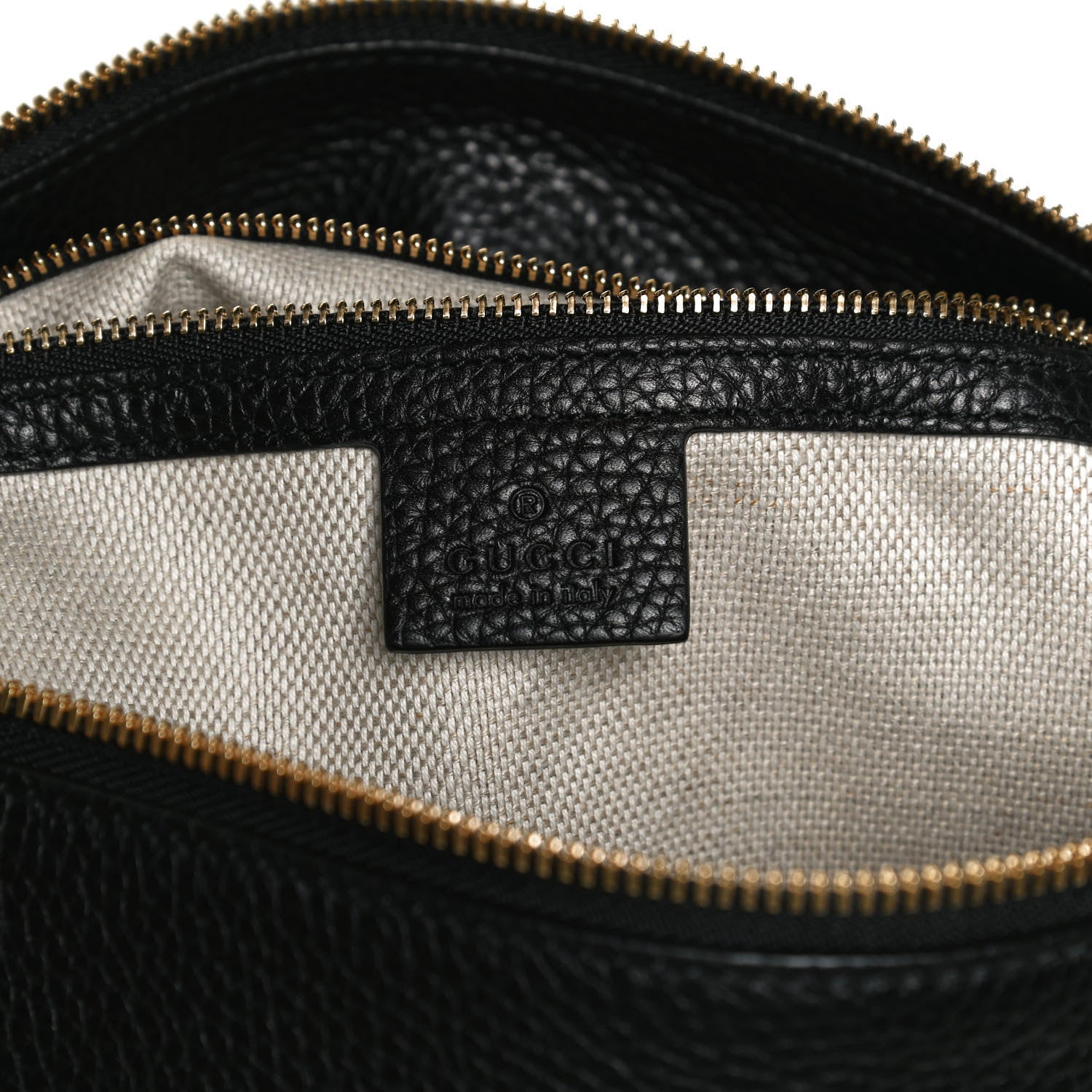Gucci Pebbled Calfskin Large Soho Hobo Black 6 of 13