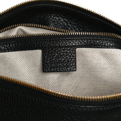 Gucci Pebbled Calfskin Large Soho Hobo Black 6 of 13