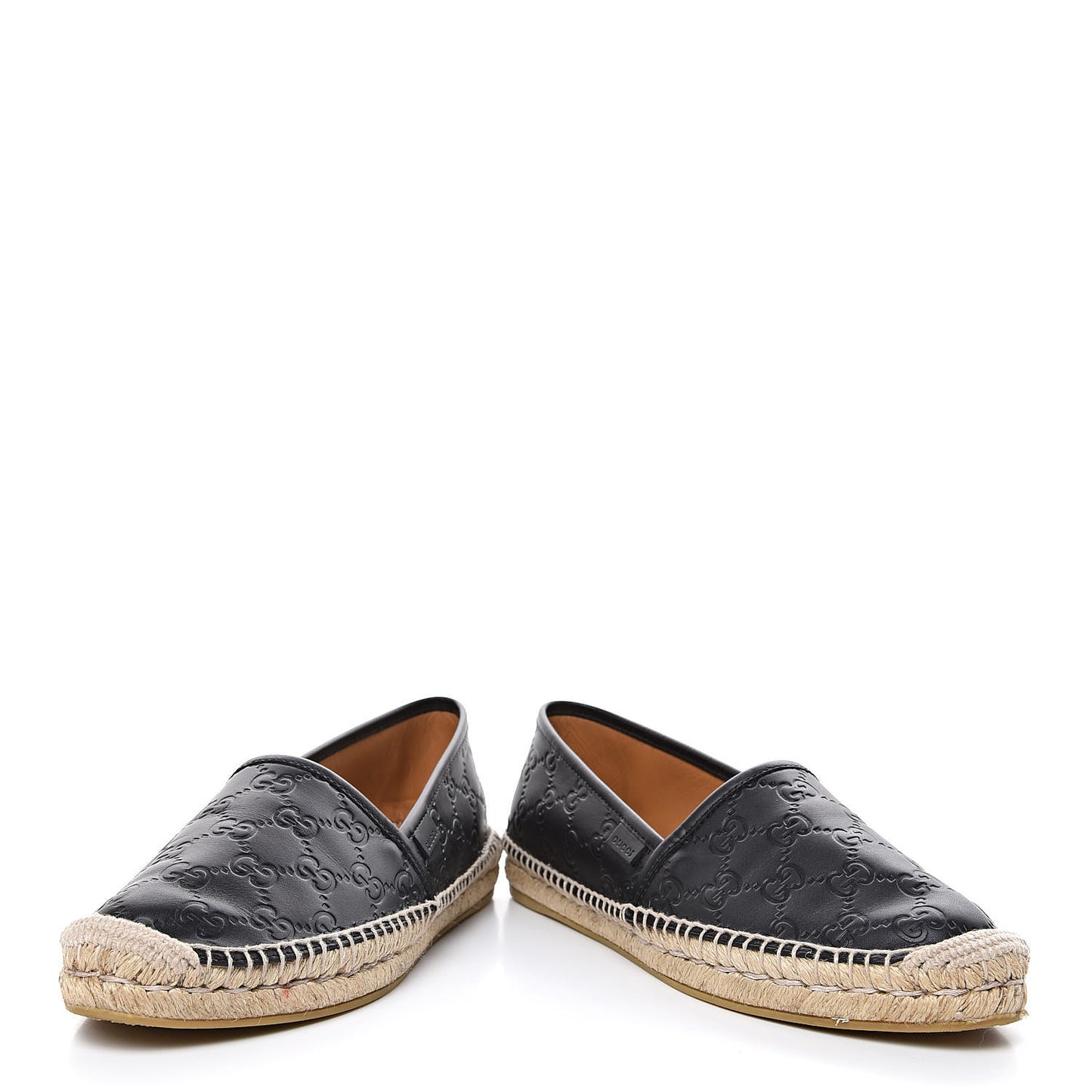 Guccissima Signature Espadrilles 40 Black