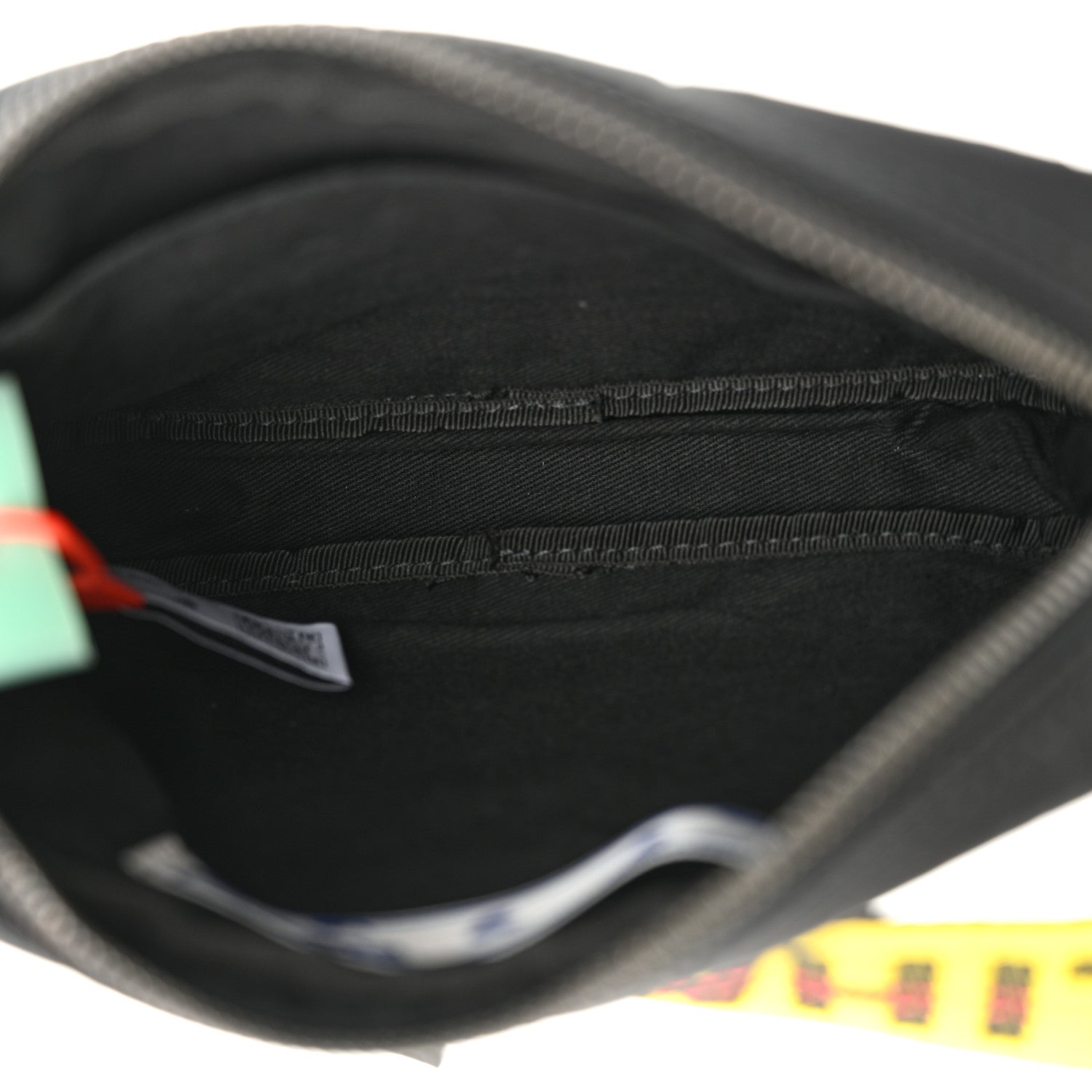 Off-White Nylon Logo Print Crossbody Bag Black 5 of 10