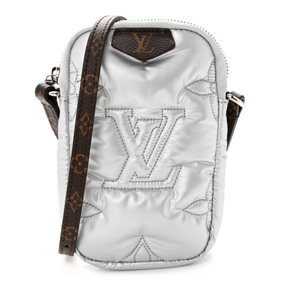 Louis Vuitton Econyl Monogram Pillow Phone Pouch Silver 1 of 10