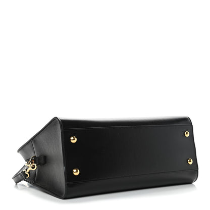 Saint Laurent Smooth Calfskin Small Monogram Cabas Black 4 of 7