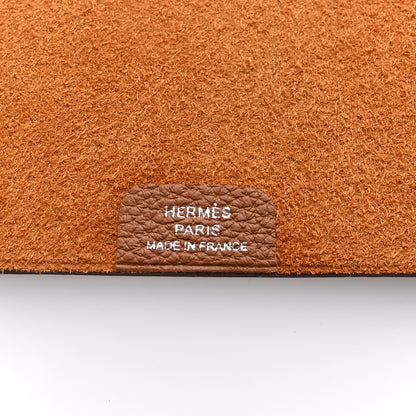 Hermes Togo Ulysse MM Notebook Cover Gold 6 of 7