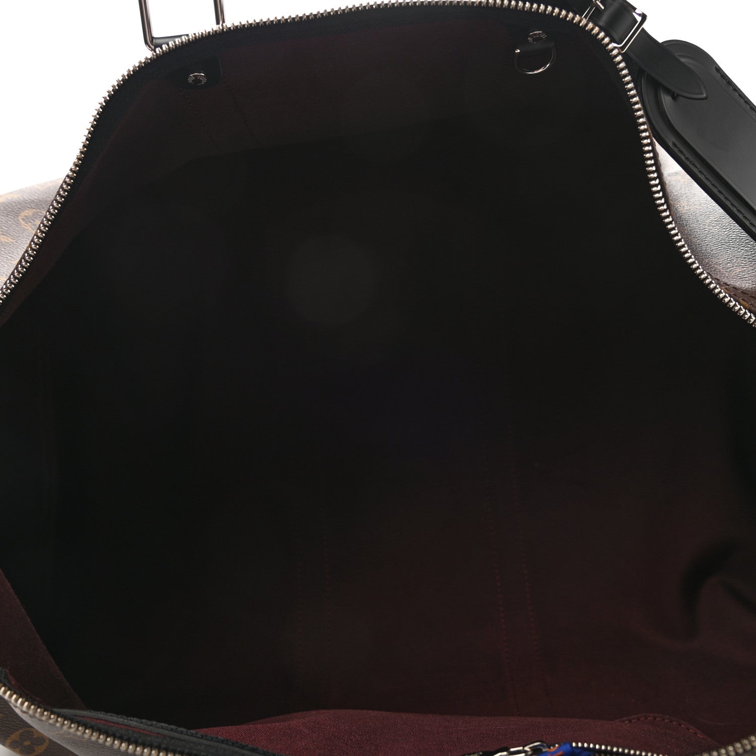 Louis Vuitton Monogram Macassar Keepall Bandouliere 55 5 of 10