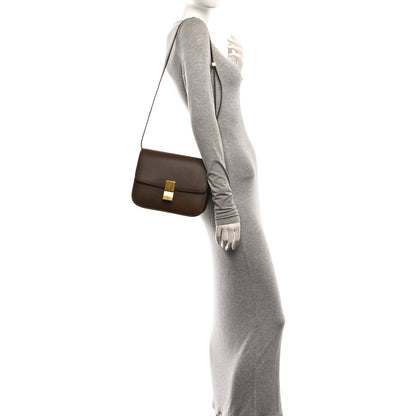 Celine Box Calfskin Medium Classic Box Flap Bag Camel 2 of 10