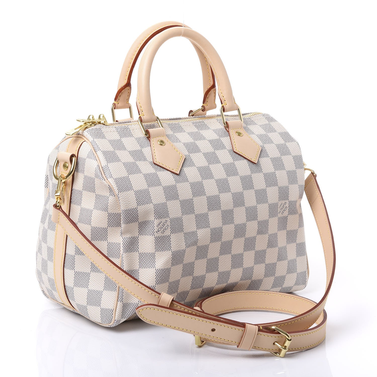Louis Vuitton Damier Azur Speedy Bandouliere 25 2 of 11