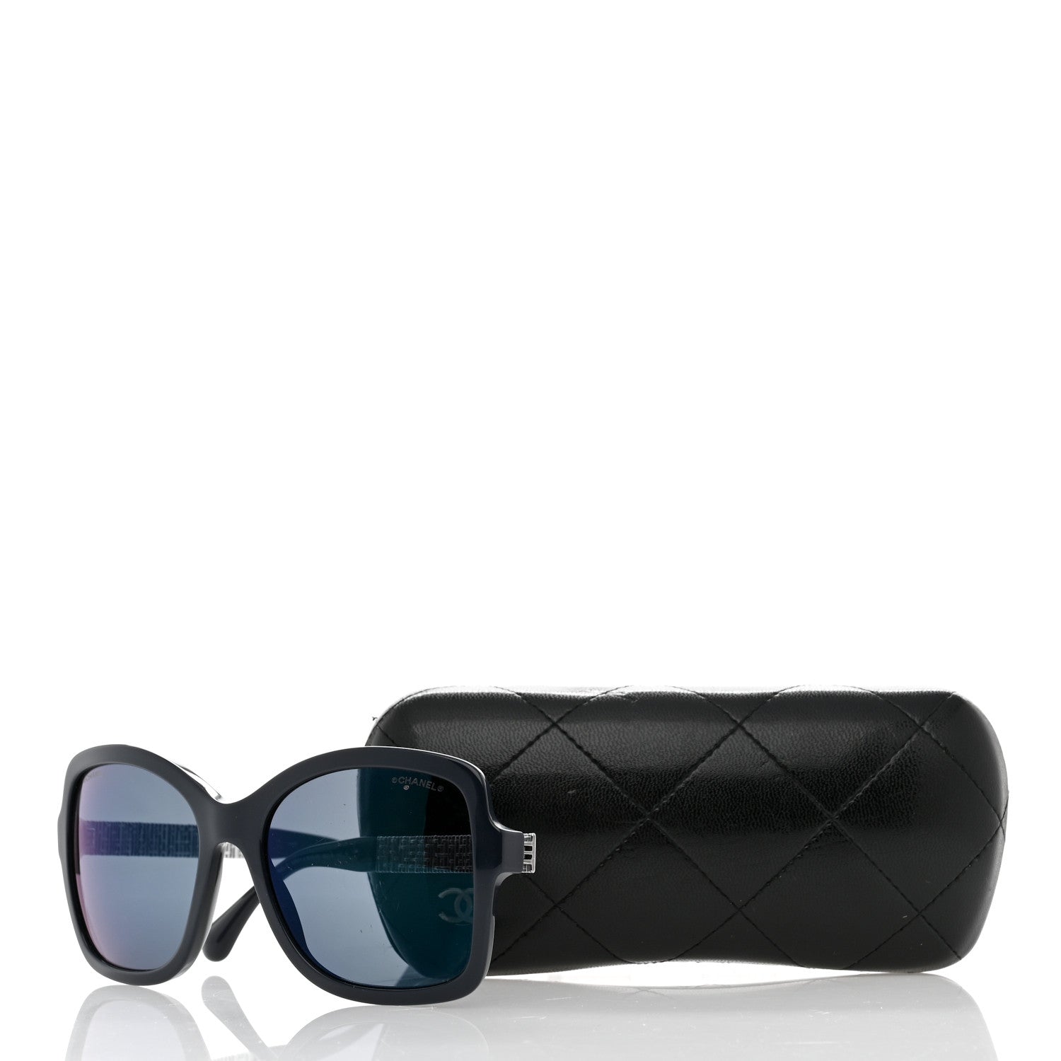 Chanel Square Winter Polarized Sunglasses 5383 Black 8 of 8
