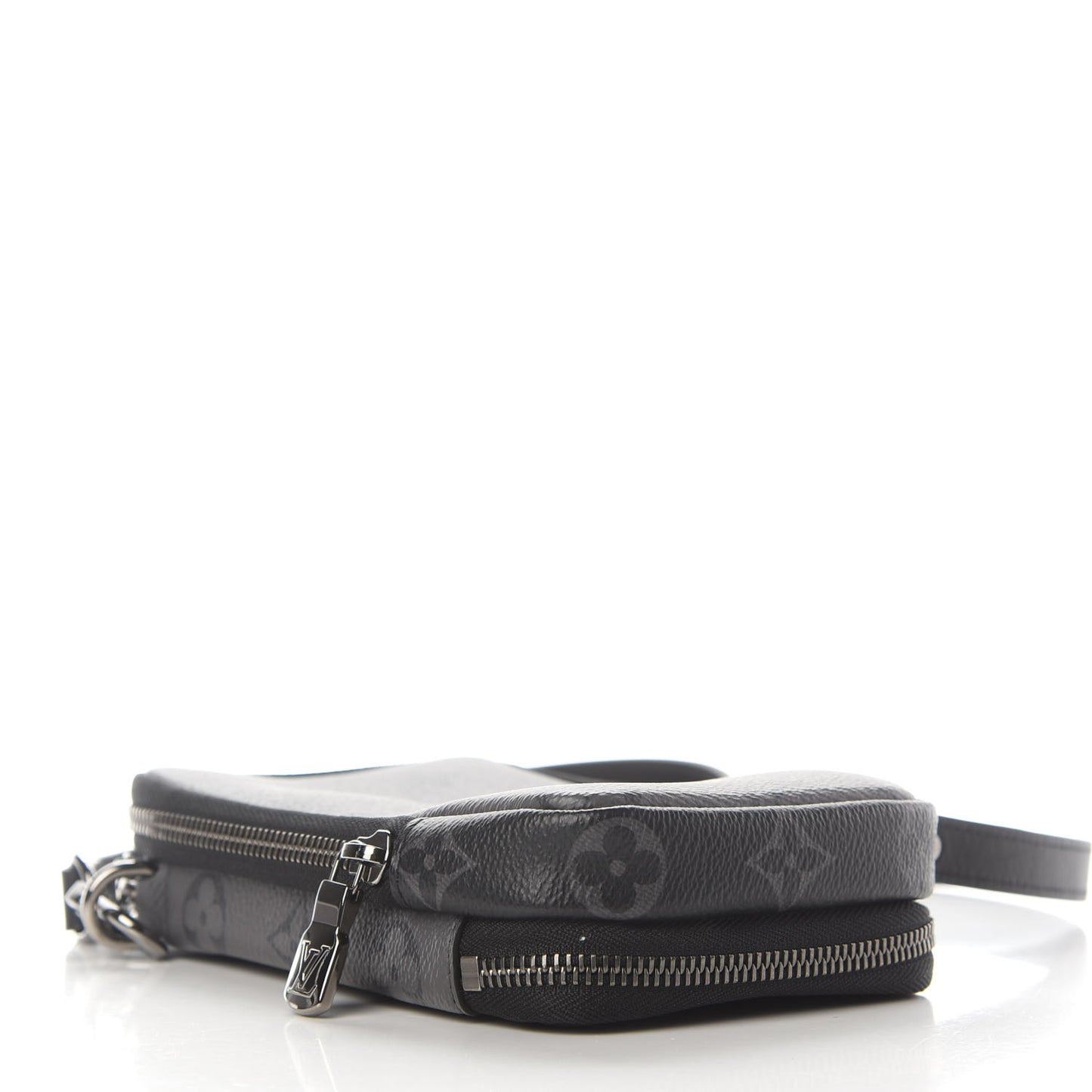 Monogram Eclipse Reverse Double Phone Pouch