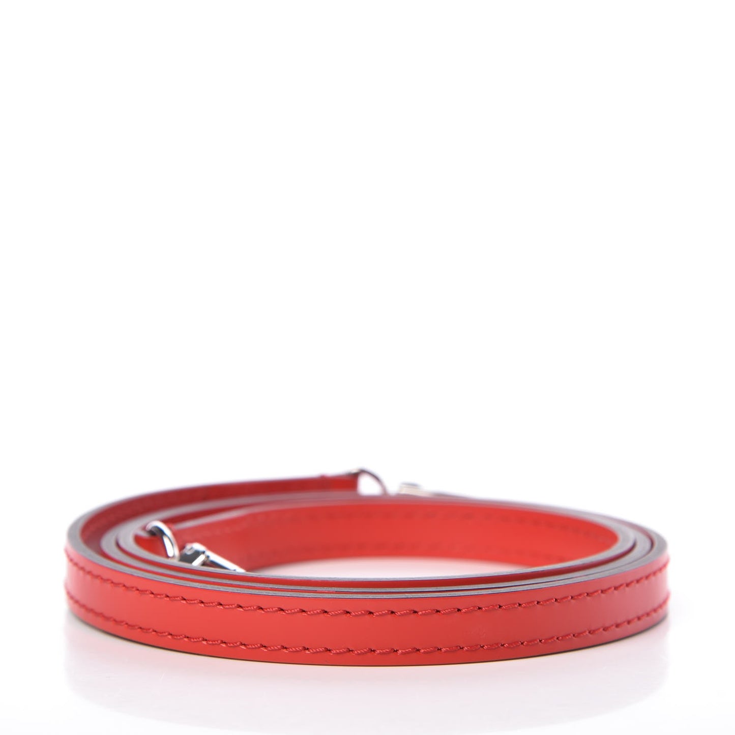 Calfskin 12mm Alma BB Shoulder Strap Coquelicot