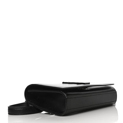 Saint Laurent Smooth Calfskin Monogram Kate Belt Bag Black 4 of 11