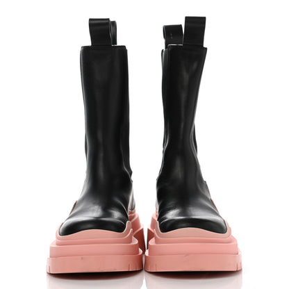 Bottega Veneta Calfskin The Tire Chelsea Boots 36 Black Peachy 2 of 16