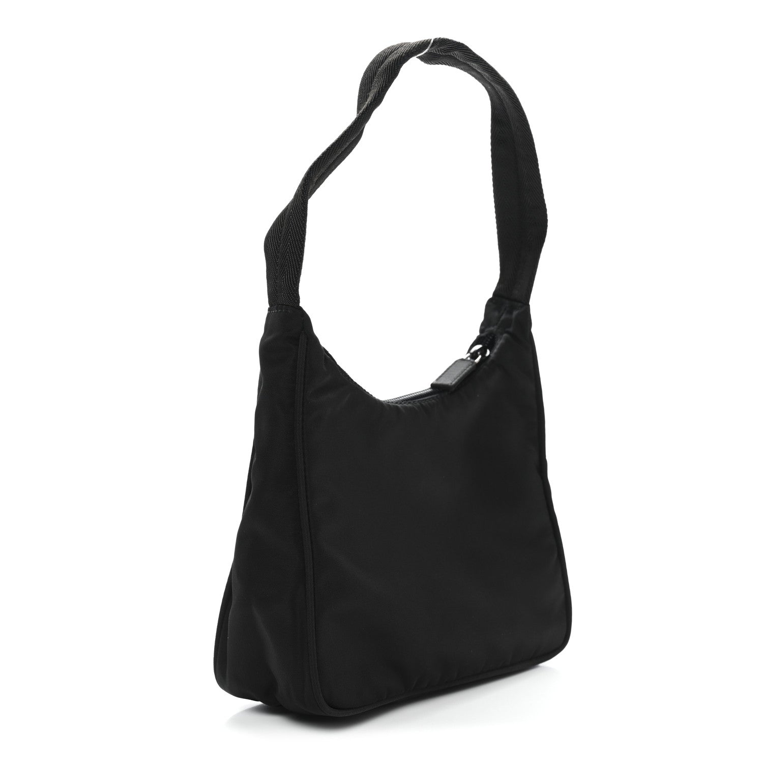 Prada Tessuto Nylon Sport Mini Shoulder Bag Black 2 of 10