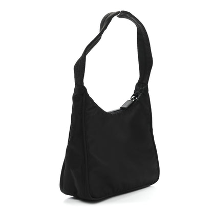 Prada Tessuto Nylon Sport Mini Shoulder Bag Black 2 of 10