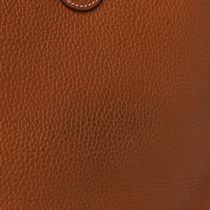 Hermes Taurillon Clemence Evelyne III PM Gold 11 of 12
