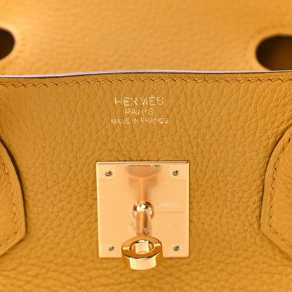Hermes Togo Birkin 30 Jaune Ambre 6 of 11