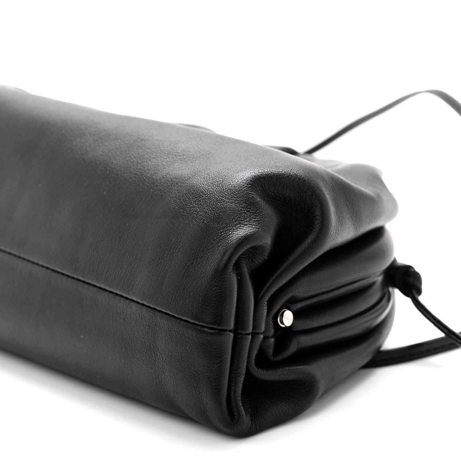 Bottega Veneta Butter Calfskin The Mini Pouch Black 10 of 10