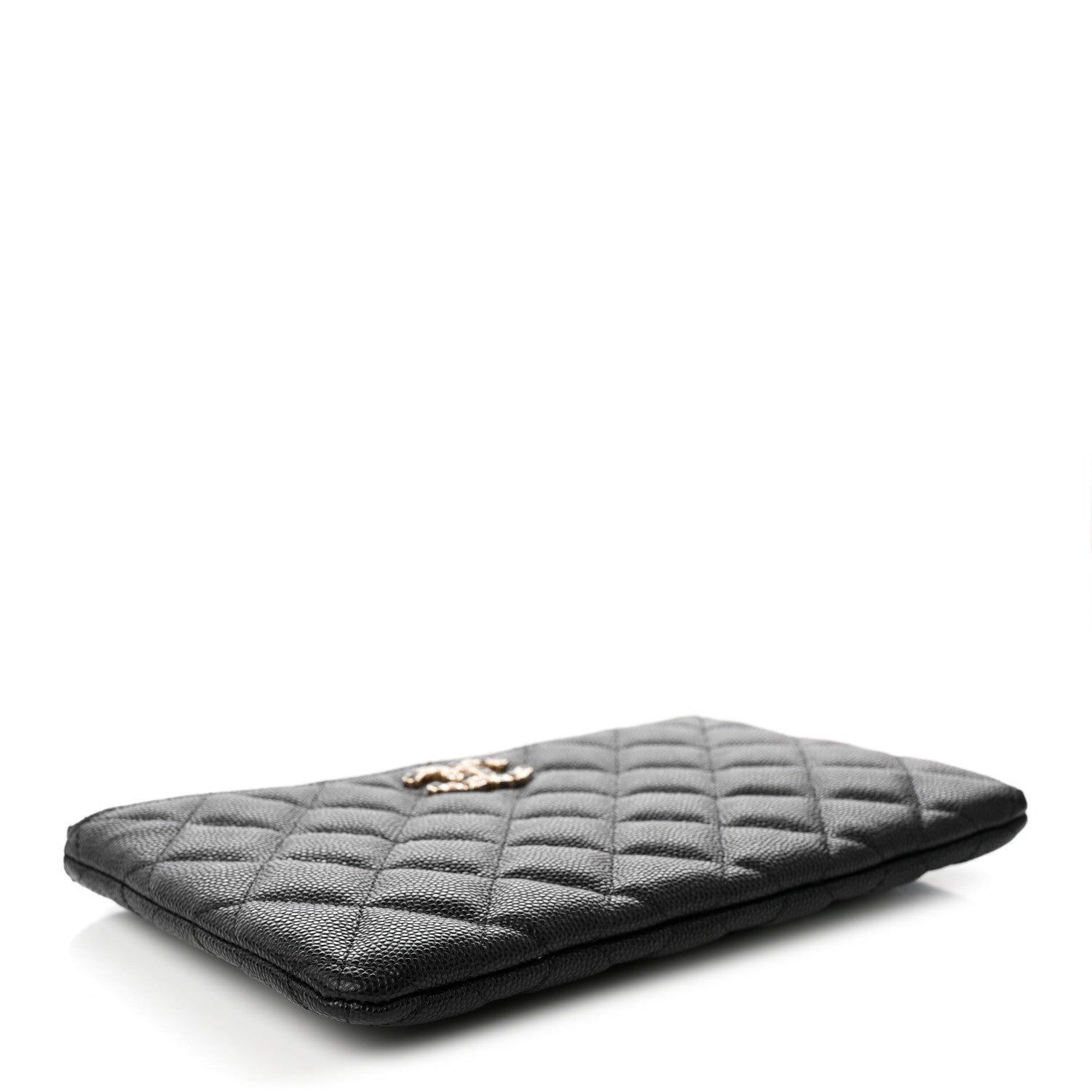 Chanel Caviar Quilted Coco Candy Small Cosmetic Case Black 4 of 8