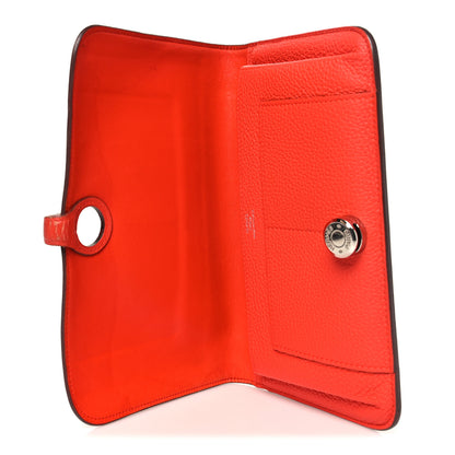 Hermes Togo Dogon Duo Wallet Capucine 6 of 11